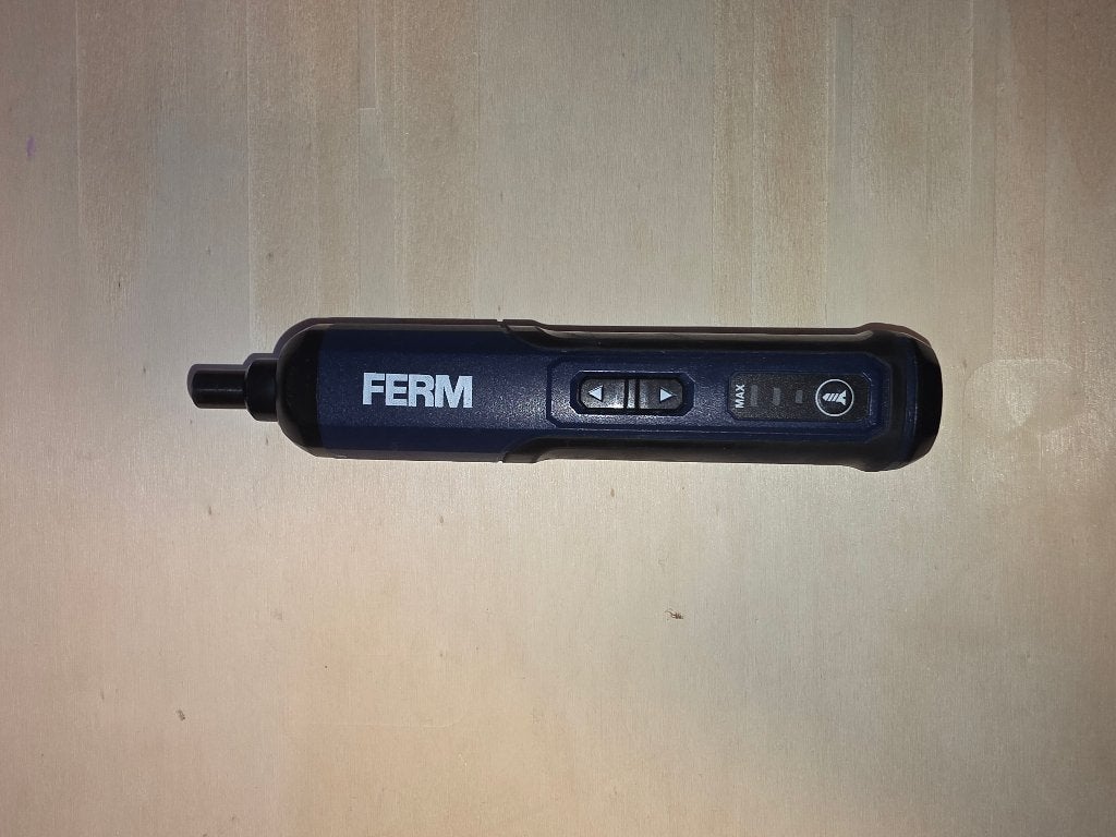 FERM Oplaadbare Schroevendraaier, Ophalen, Gebruikt, Schroevendraaier, Ferm