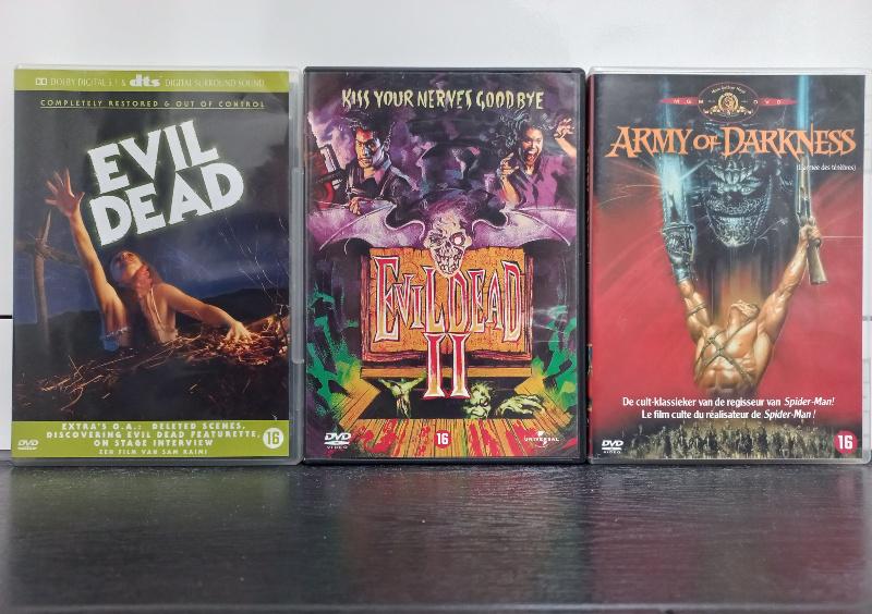 The Evil Dead 1 + 2 + 3 (1981, 1987, 1992) Horror Classics, Vanaf 16 jaar, Ophalen of Verzenden, Zo goed als nieuw, Horror