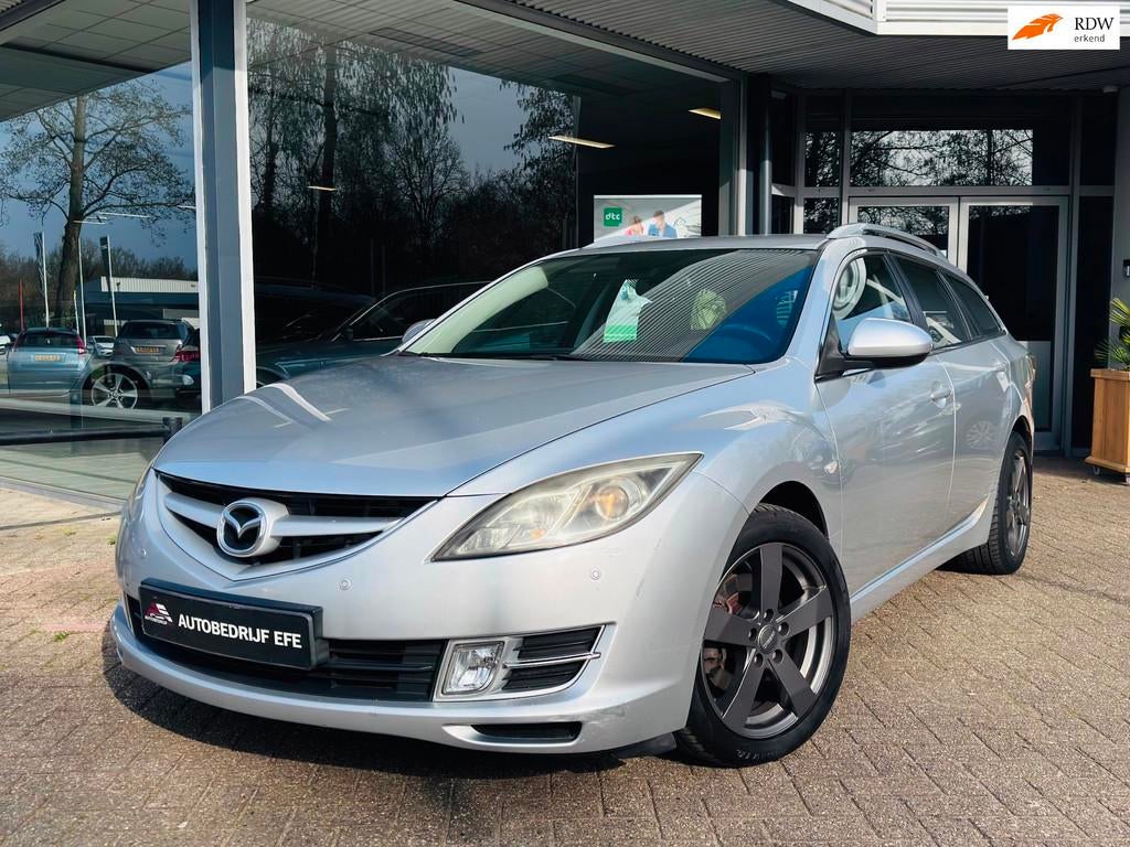 Mazda 6 Sportbreak 2.0 S-VT Airco*Navigatie*Sportvelgen, Auto's, Mazda, Bedrijf, Te koop, 6 sportbreak, ABS, Airbags, Airconditioning
