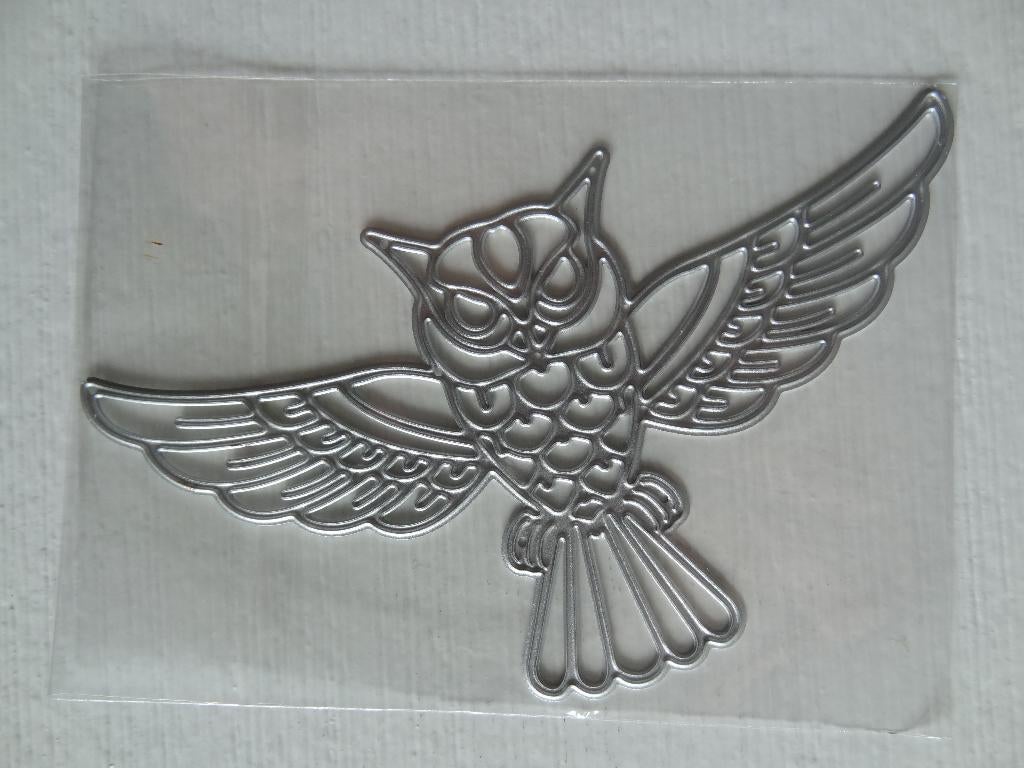 NIEUW! Snij/Embossing Mal Uil >Snelle Verzending!<, Hobby en Vrije tijd, Kaarten | Zelf maken, Ophalen of Verzenden, Nieuw, Dieren