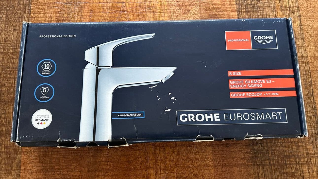 GROHE Eurosmart Kraan S-size Chroom Nieuw in doos, Doe-het-zelf en Verbouw, Sanitair, Ophalen of Verzenden, Nieuw, Chroom, Kraan