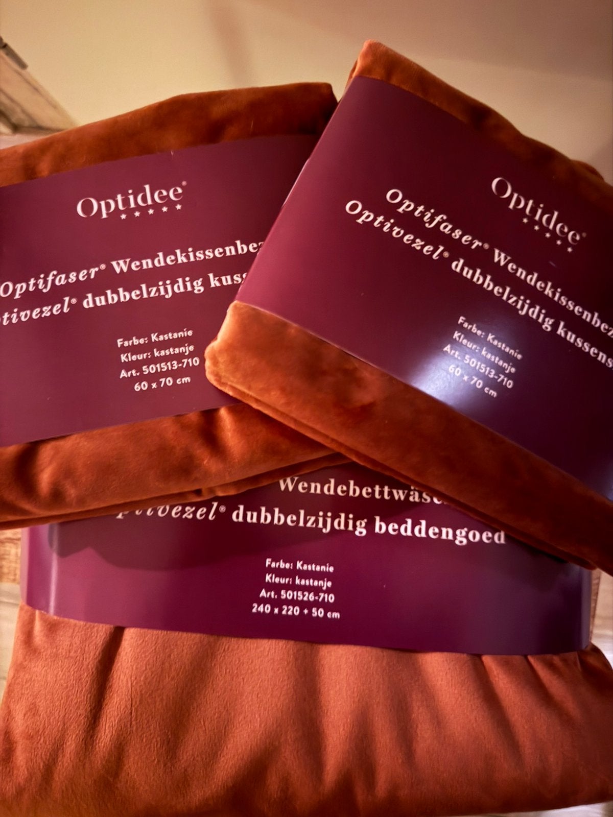 Optidee  Dubbelzijdig Beddengoed 240x220 + 2 Kussenslopen, Huis en Inrichting, Overige kleuren, Lits-jumeaux, Beddengoedset, Overige materialen