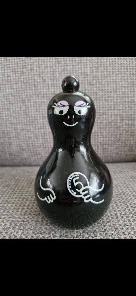 Barbapapa vintage spaarpot vilac barbamama zwart black, Strip- of Tekenfilmfiguur, Gebruikt, Verzenden, Vilac