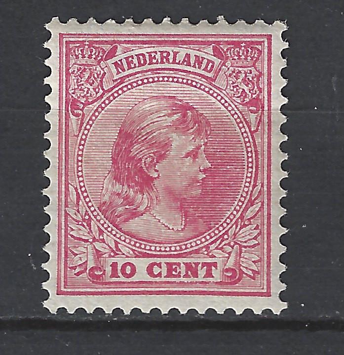 NVPH 37 Postfris Wilhelmina 1891 : OUD NEDERLAND per stuk, Ophalen of Verzenden, T/m 1940, Postfris