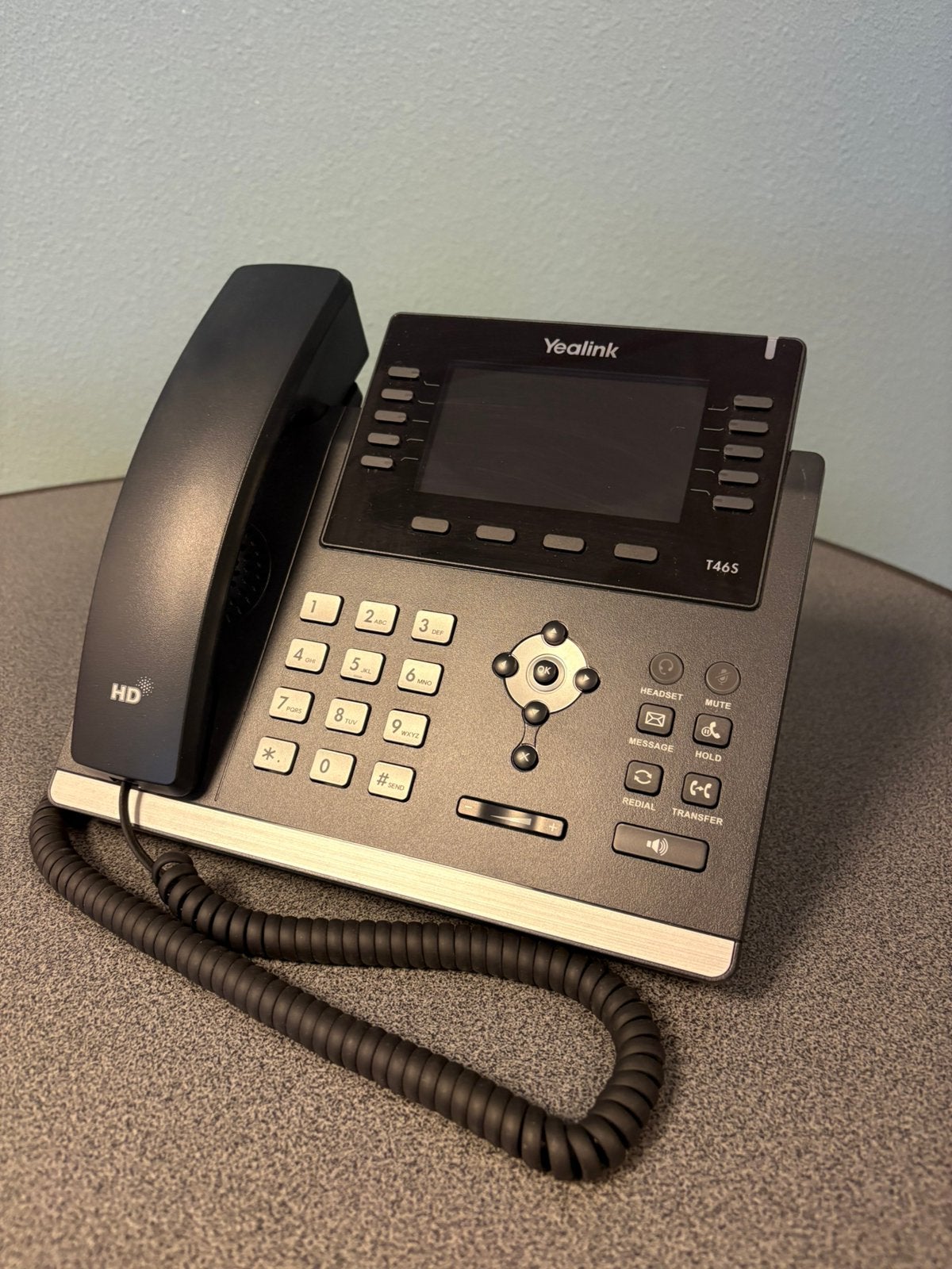Yealink T46U VoIP Phone (SIP 1 van 2), Ophalen of Verzenden, Zo goed als nieuw, Telefoon