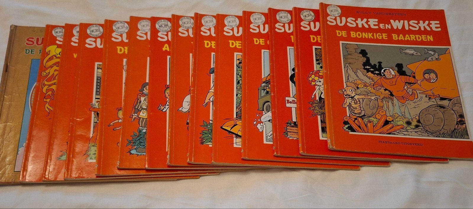 Eerste drukken Suske en Wiske, Meerdere stripboeken, Ophalen of Verzenden, Gelezen