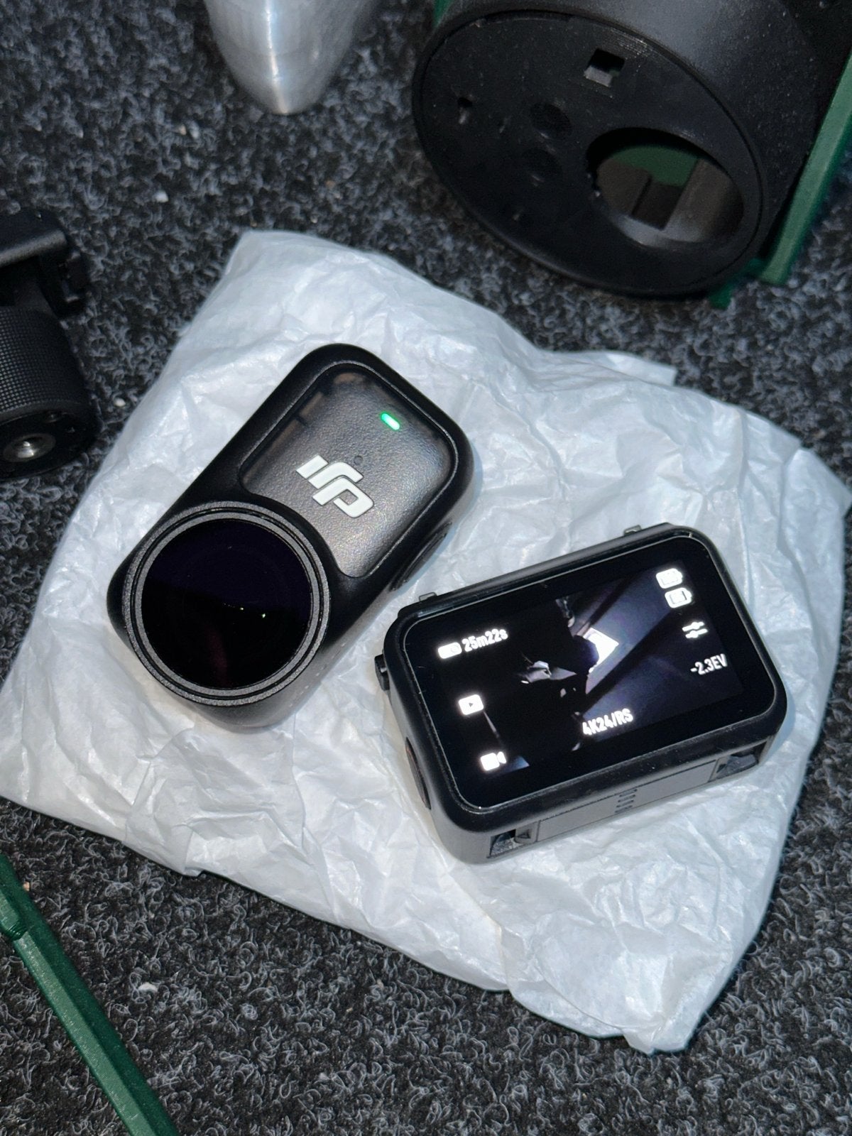 DJI Osmo Nano met Hasselblad Housing!, Beeldstabilisatie, Ophalen of Verzenden, Zo goed als nieuw, Accu