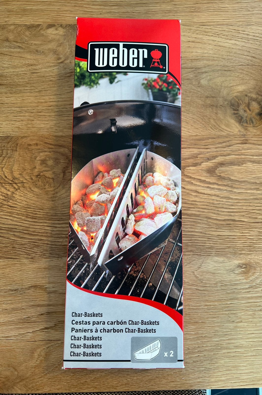 Weber char-baskets nieuw in doos, Tuin en Terras, Barbecue-accessoires, Ophalen of Verzenden, Nieuw