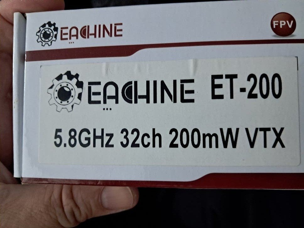 Eachine ET-200 5.8GHz 32ch 200mW VTX FPV Zender, Ophalen of Verzenden, Nieuw