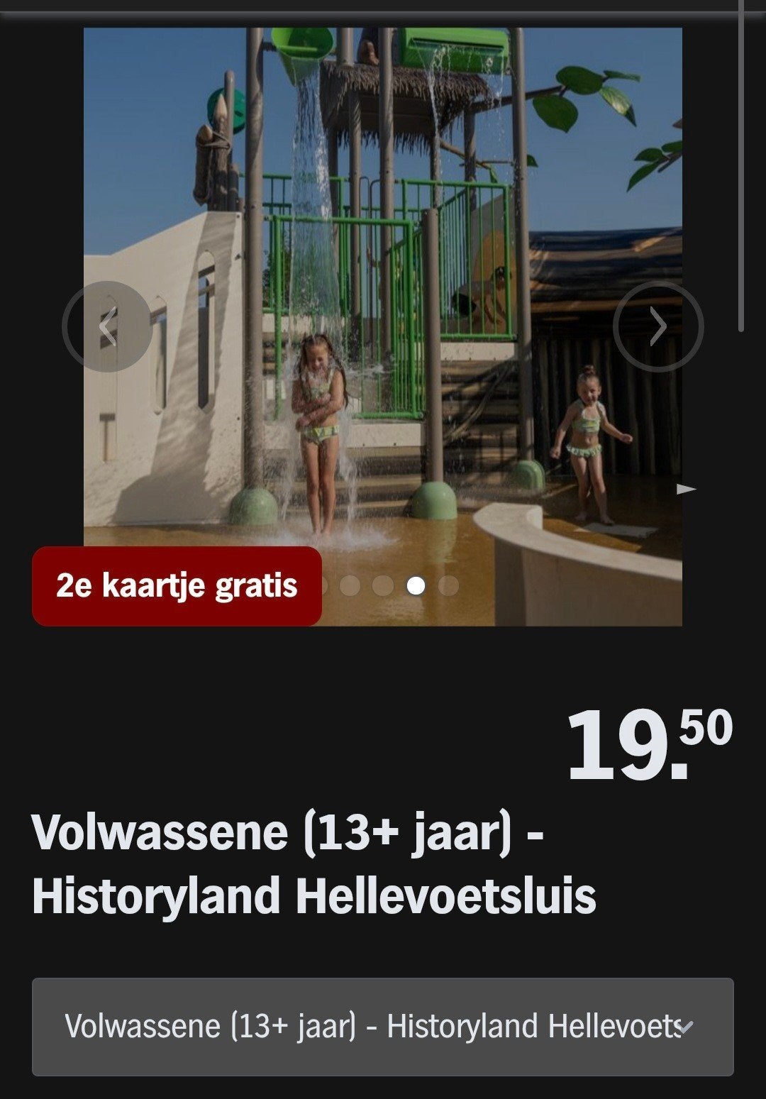HISTORYLAND HELLEVOETSLUIS ♡ 2e kaartje gratis (AH actie), Overige typen