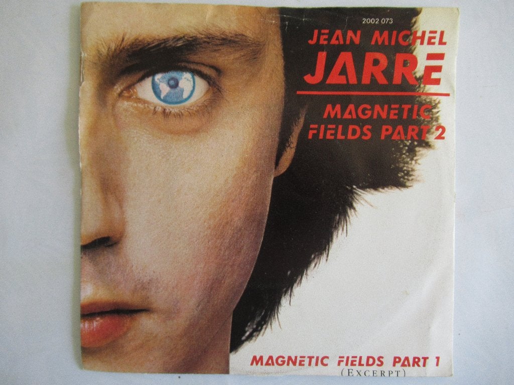 JEAN MICHEL JARRE # EQUINOXE PART 1 EN 5, Fotohoes, 7 inch, Ophalen of Verzenden, Zo goed als nieuw