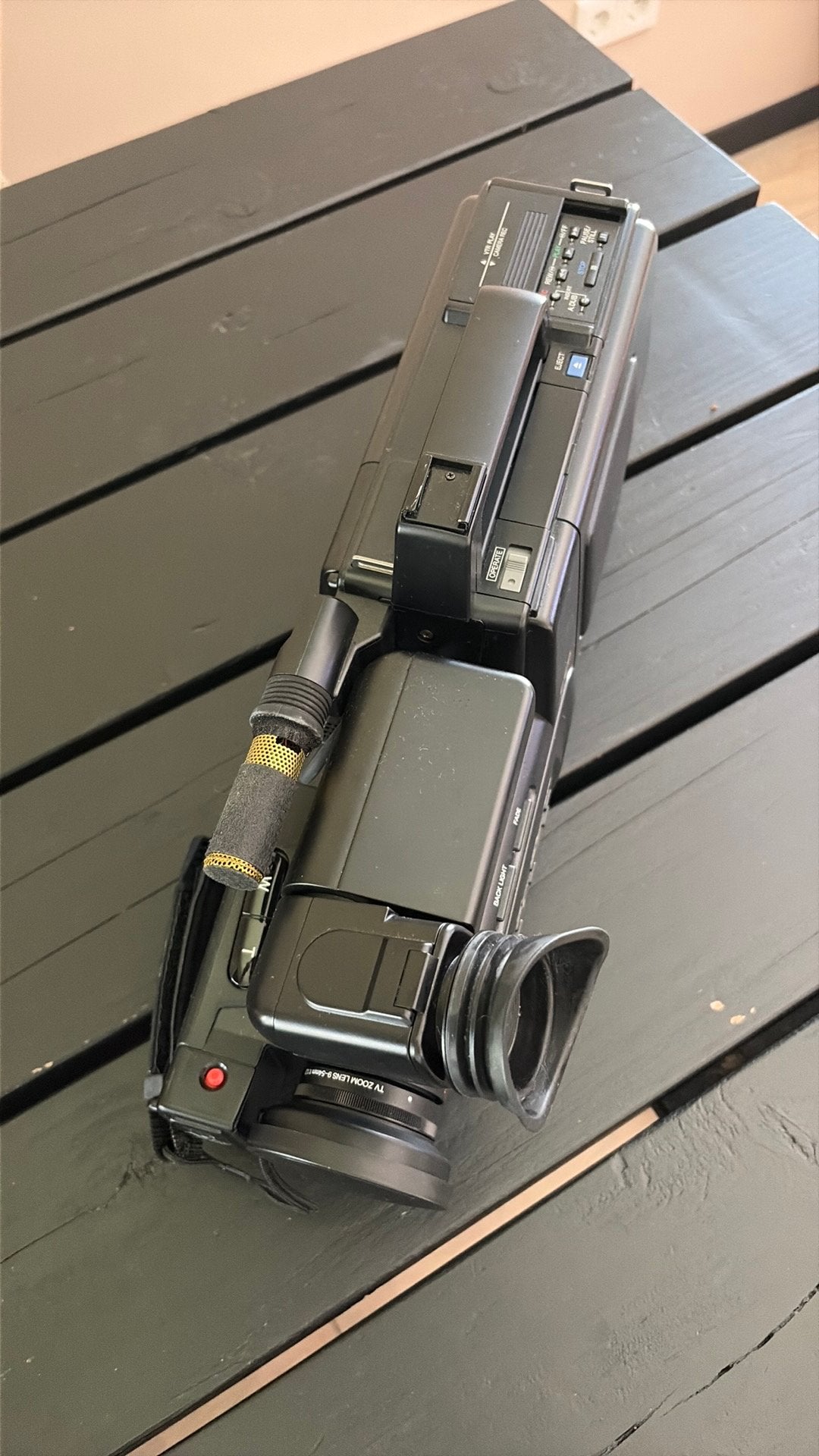 Vintage Panasonic M7 VHS Movie Camera in koffer, Ophalen of Verzenden, VHS of SVHS, Camera