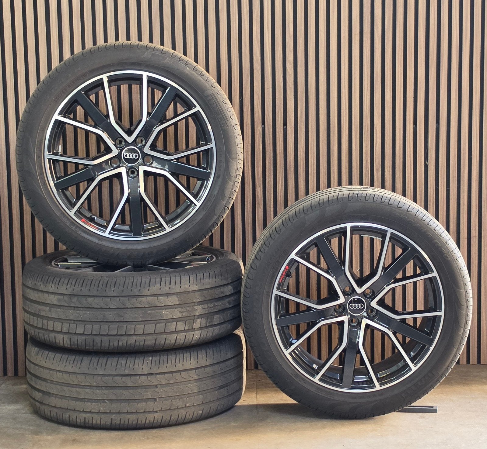 Nette 20" Orig AUDI Sport Q5 SQ5 Velgen+Banden 5x112, Auto-onderdelen, Audi, Gebruikt, 255 mm, Banden en Velgen