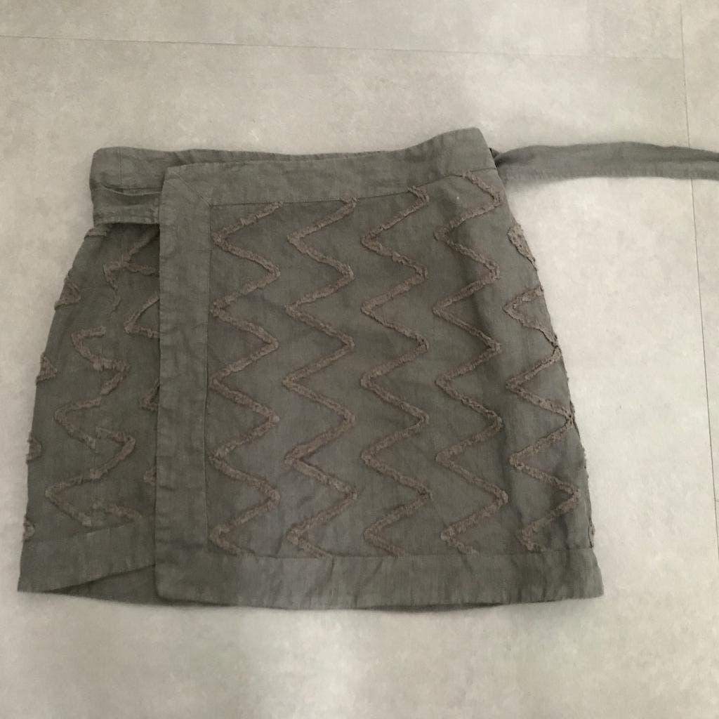 Oska ceintuur rokje one size taupe 100% linnen, Kleding | Dames, Riemen en Ceinturen, Verzenden, Zo goed als nieuw, Overige kleuren