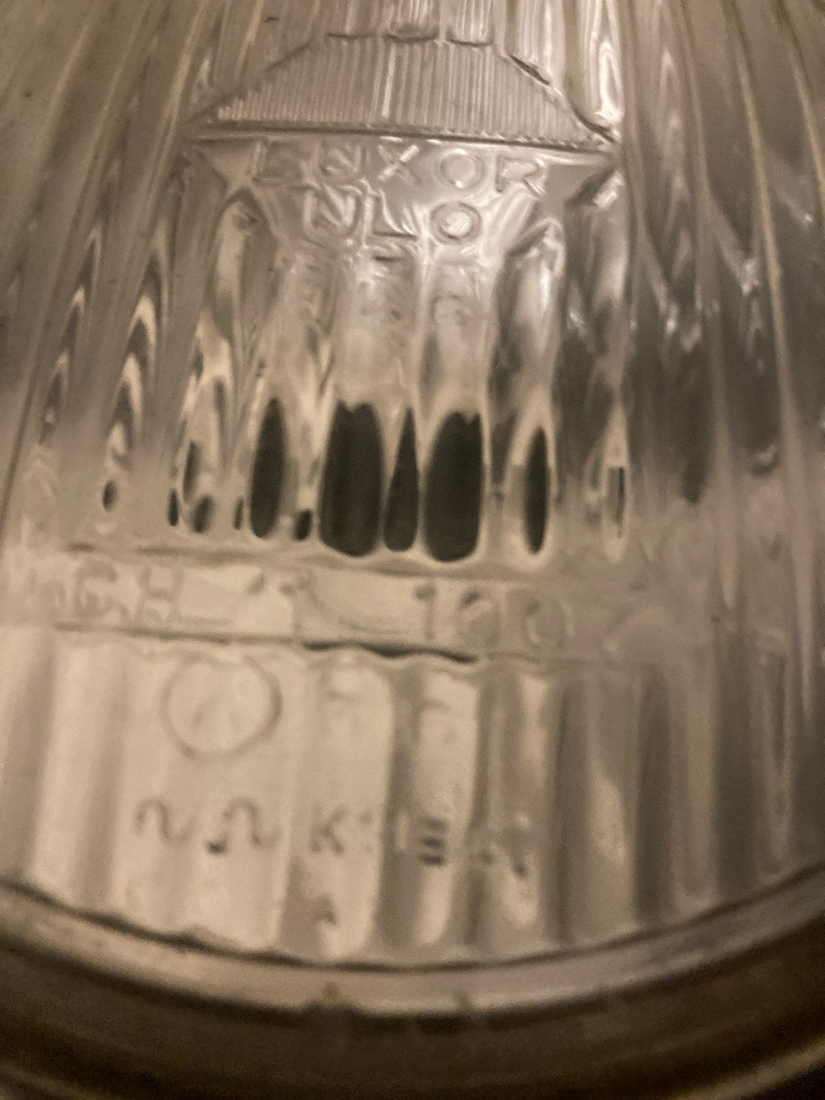 Luxor ULO koplamp voor oldtimer, Ophalen of Verzenden, Gebruikt, Oldtimer onderdelen