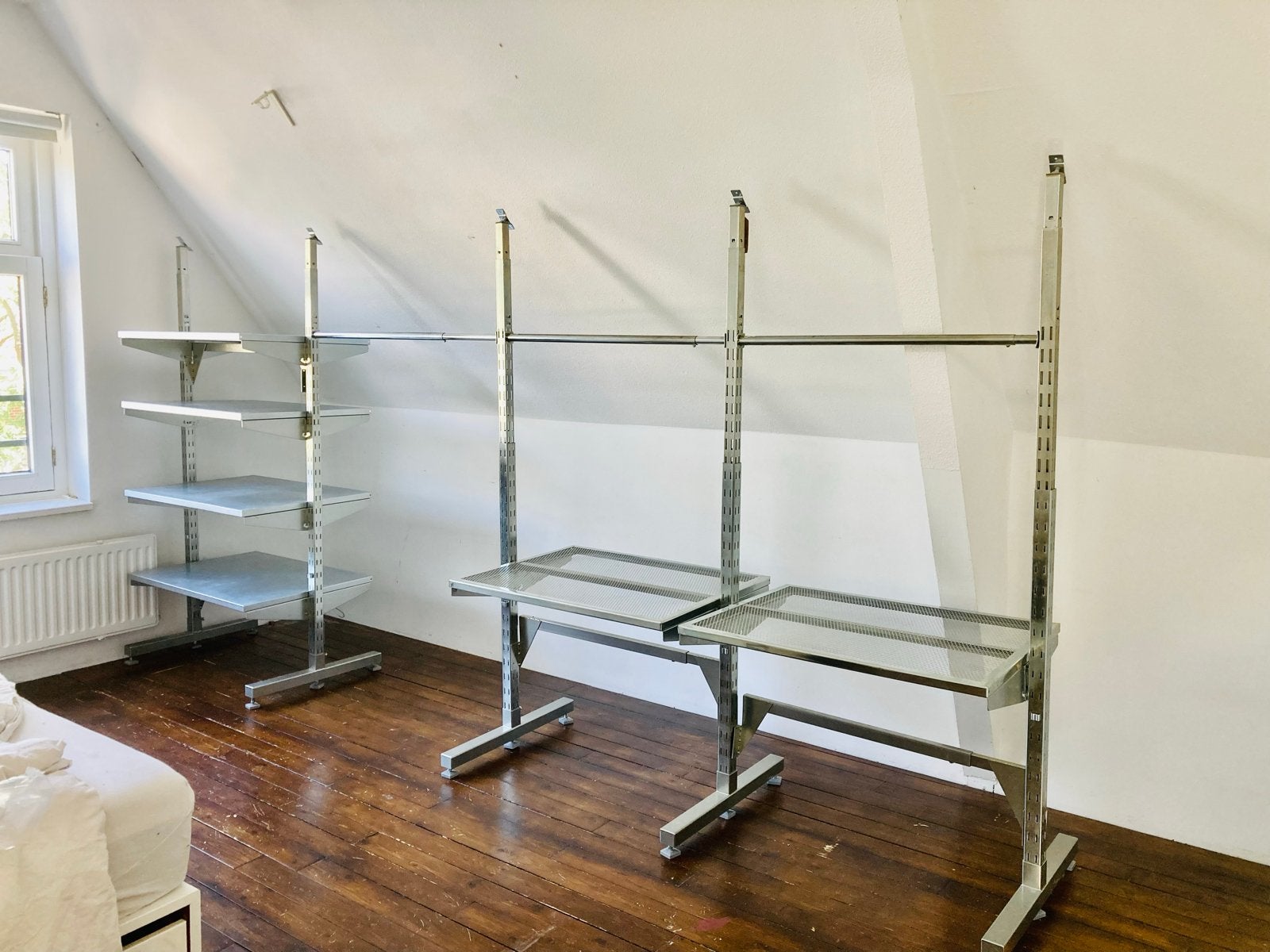 Ikea Broder Modulair wandsysteem met planken & kledingroedes, Ophalen, Gebruikt