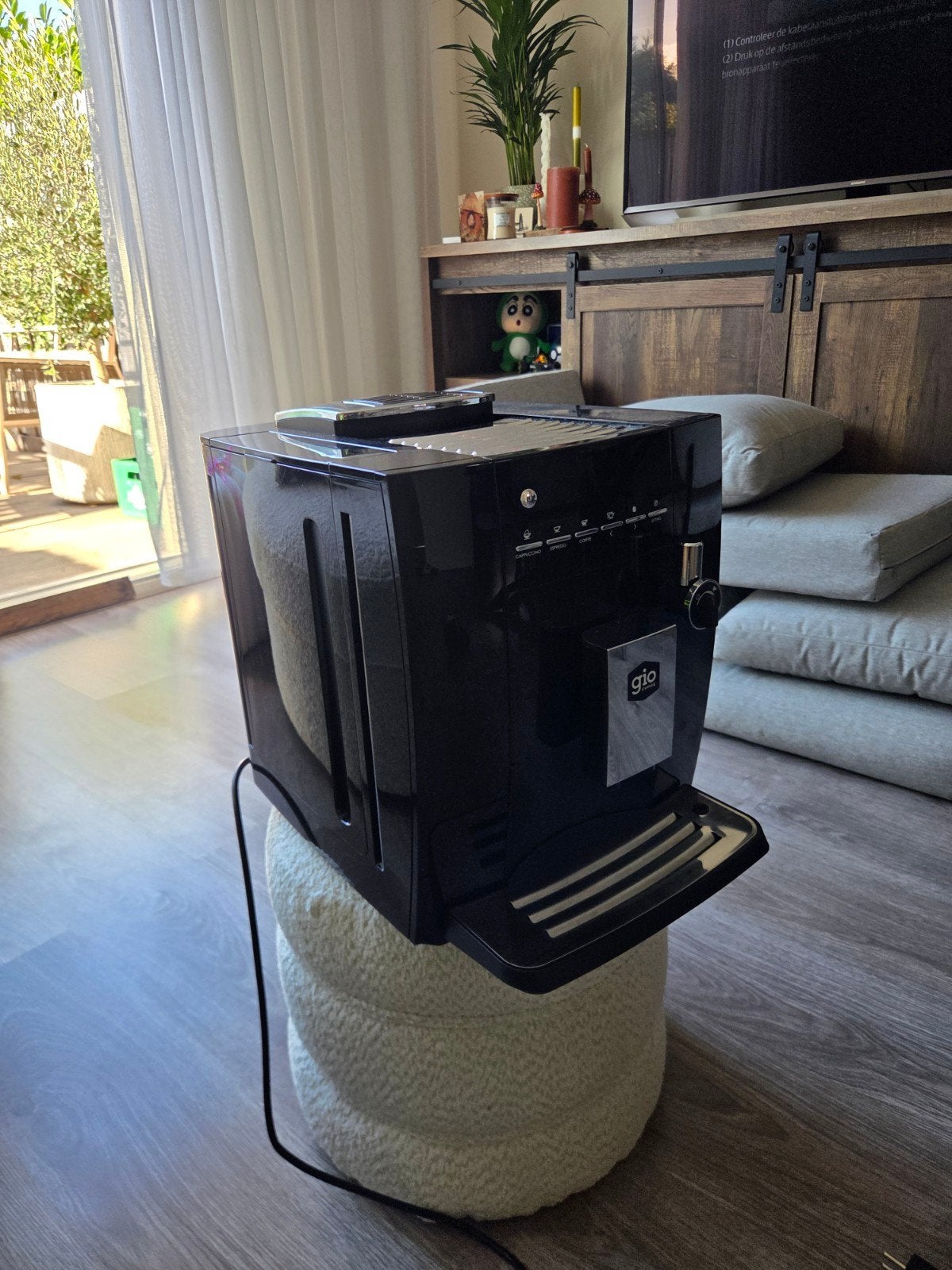 Nieuwe Gio Coffee Baristi 25 Volautomatische Koffiemachine, Witgoed en Apparatuur, 2 tot 4 kopjes, Koffiemachine, Nieuw, Koffiebonen