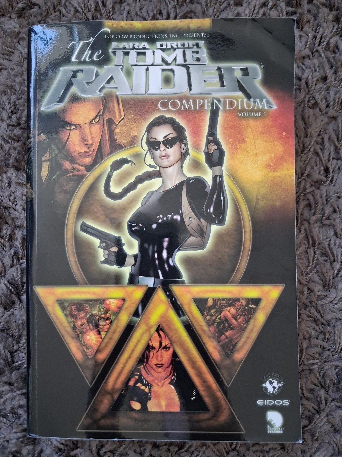 The Tomb Raider Compendium Volume 1 - Stripboek, Eén stripboek, Ophalen of Verzenden, Gelezen, Dan Jurgens, John Ney Rieber, James Bonny