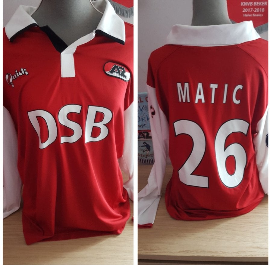 AZ  Alkmaar  matchworn/issued  shirt  Matic    2007-2008, Ophalen of Verzenden, Gebruikt, AZ, Shirt