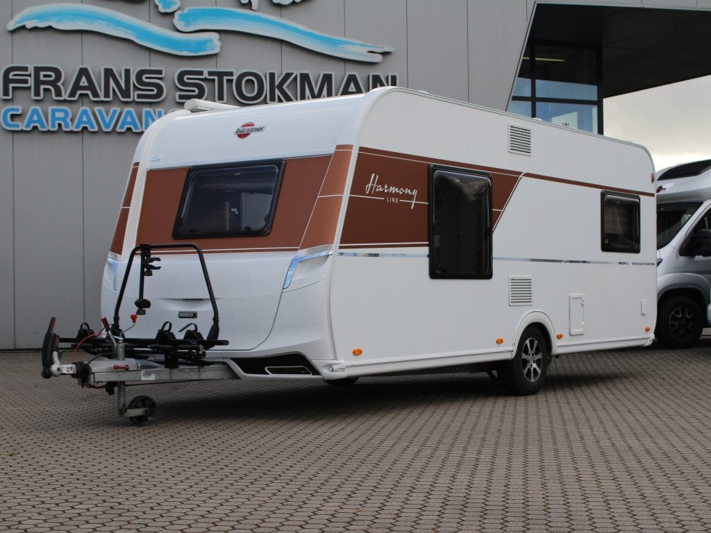 Bürstner Averso Harmony Line 485 TS Queens bed, Rondzit, Bedrijf, Bürstner, Schokbreker