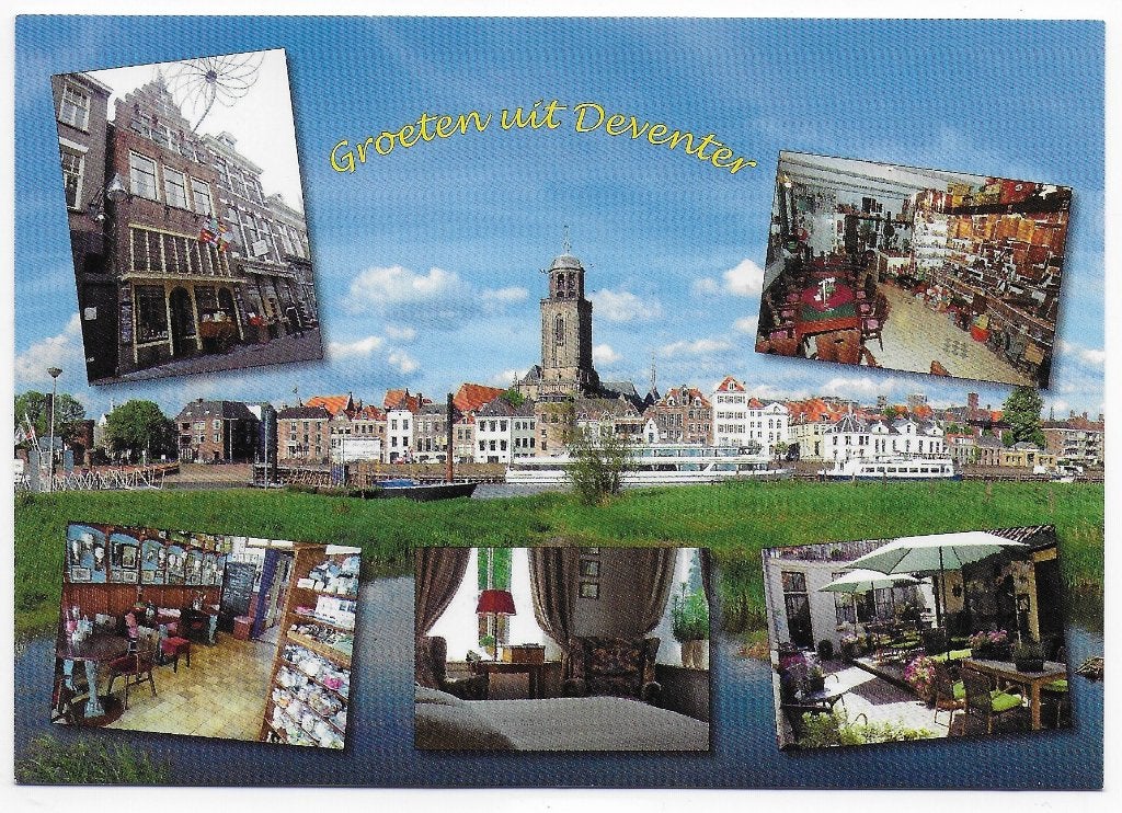Deventer Ongelopen Ansichtkaart ( B6005 ), Ophalen of Verzenden, 1980 tot heden, Ongelopen, Overijssel