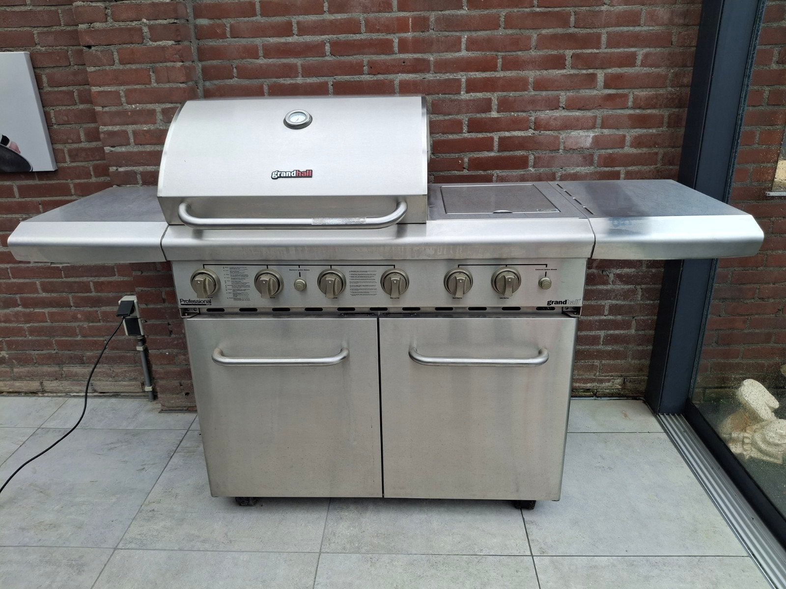 buiten bbq keuken, Ophalen, Gas