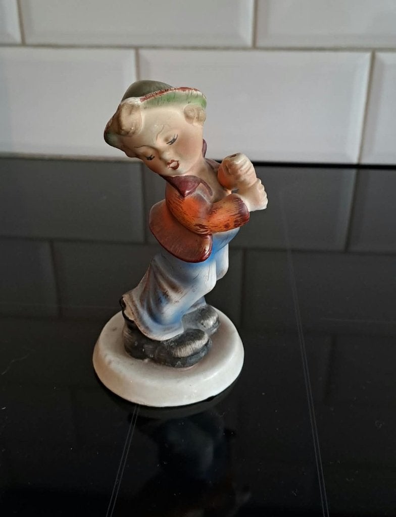 Jema beeld van jongetje, Verzamelen, Beelden en Beeldjes, Ophalen of Verzenden, Zo goed als nieuw, Mens