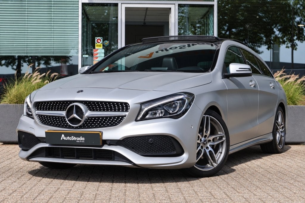 Mercedes-Benz CLA-Klasse Shooting Brake 180 AMG-LINE Magno P, Auto's, CLA, 730 kg, Gebruikt, 4 cilinders