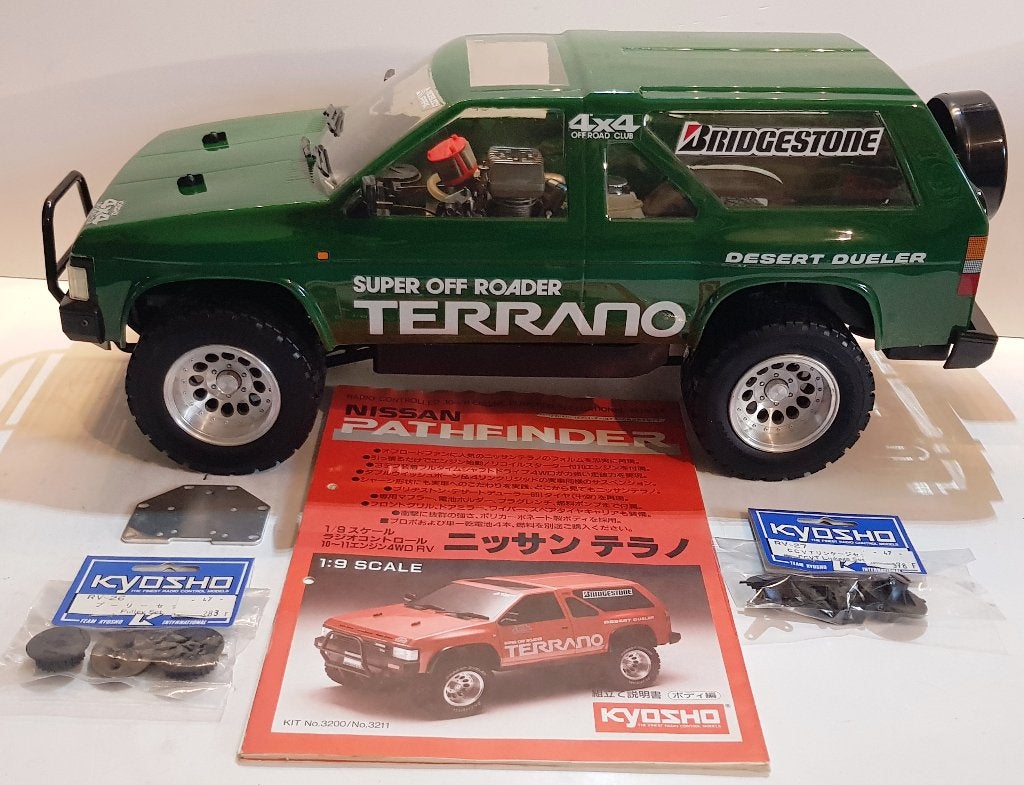 Vintage 4WD Nissan Terrano Pathfinder 1/9 schaal GP - #31513, Verzenden, Auto offroad, Nieuw, Nitro