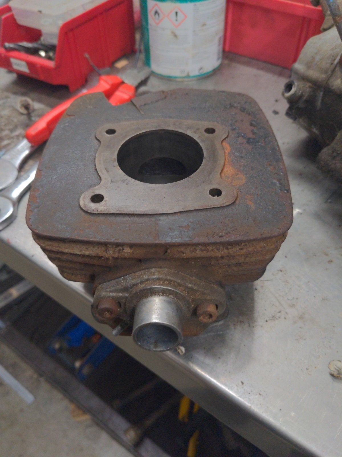 Suzuki TS50ER 80cc Malossi Cilinder, Ophalen of Verzenden, Gebruikt