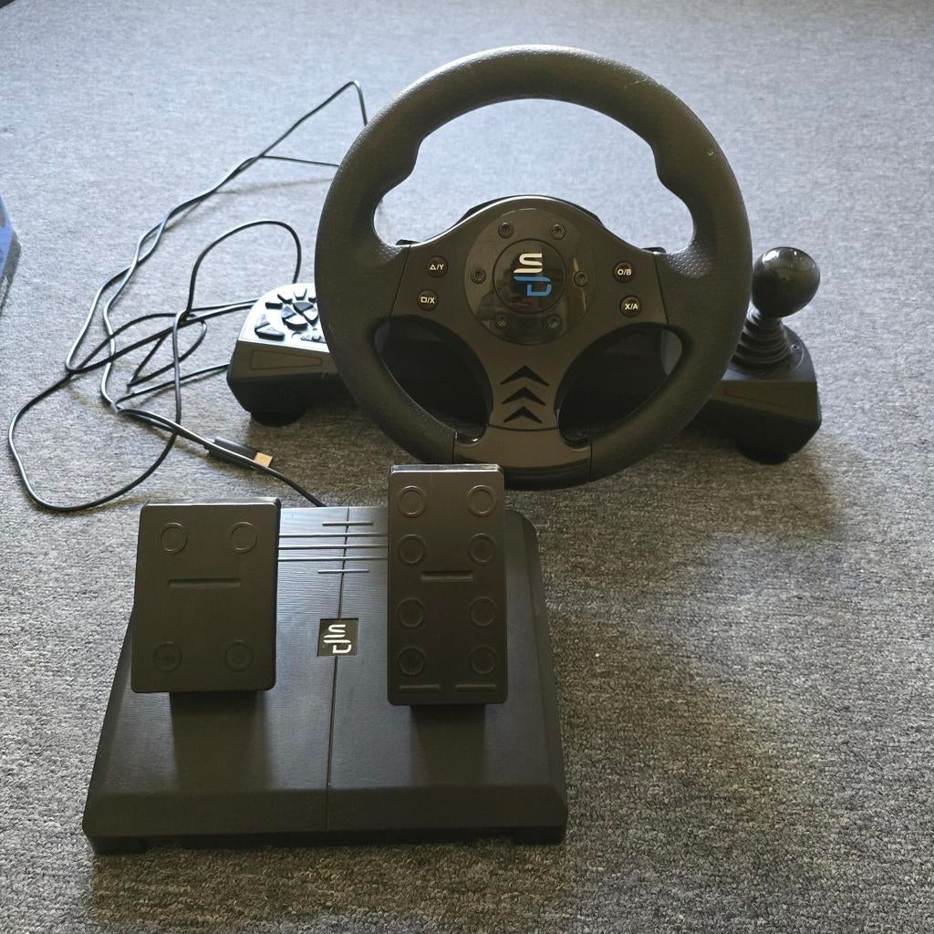 Driving Force GS 750 Racestuur met Pedalen en Shifter, Racestuur, Gebruikt, PC, Overige merken