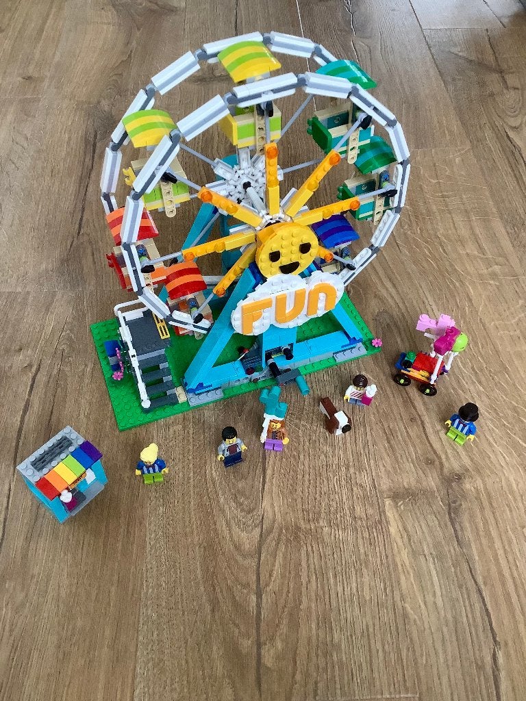 Lego Creator 3in1 31119 Ferris Wheel - Reuzenrad, Gebruikt, Lego, Ophalen of Verzenden, Inclusief instructies