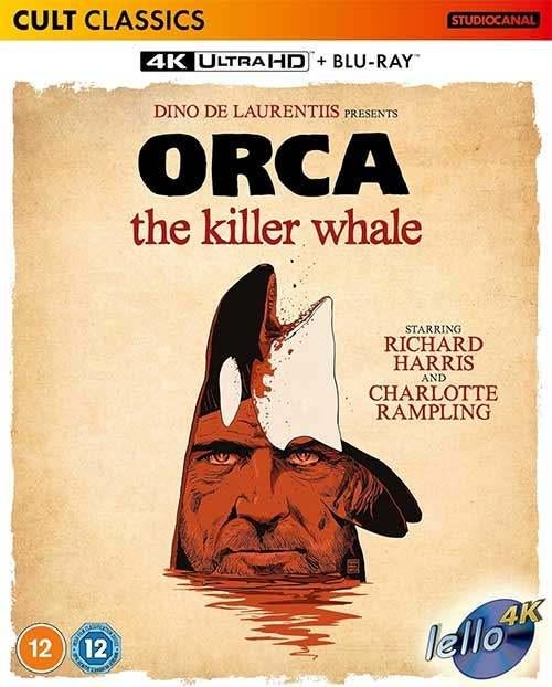 Blu-ray 4K: Orca: The Killer Whale (1977 Richard Harris) UK, Ophalen of Verzenden, Nieuw in verpakking, Horror