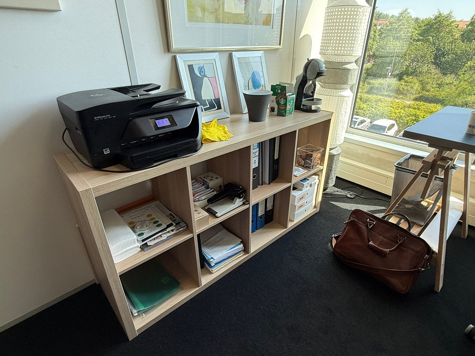 Ikea kast Kallax eikeneffect 77 x 1.47, Ophalen, Zo goed als nieuw, Minder dan 150 cm, Minder dan 100 cm