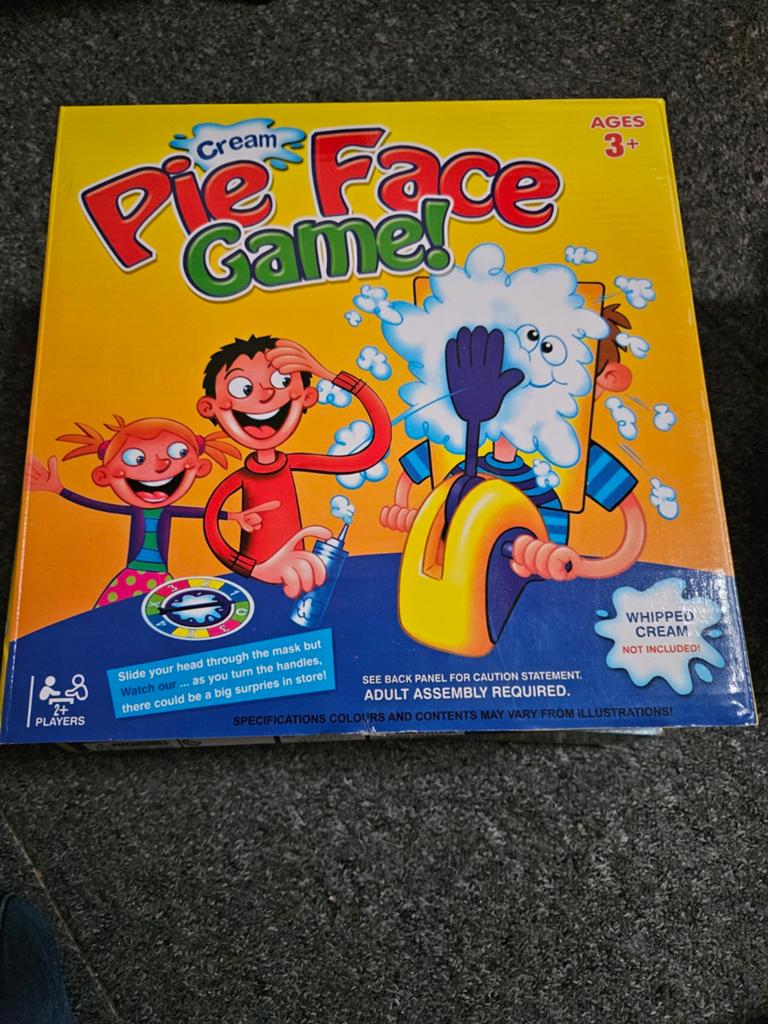 Pie Face Game - Hilarisch familiespel!, Ophalen of Verzenden