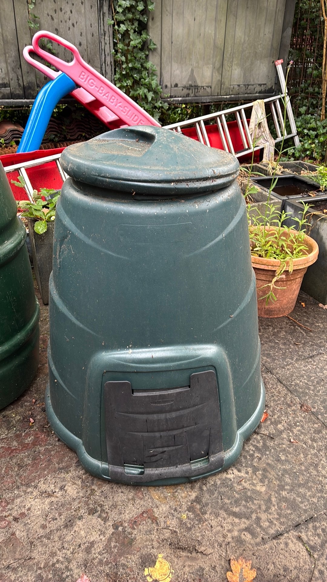 Compostbak, Ophalen, Tuinaarde