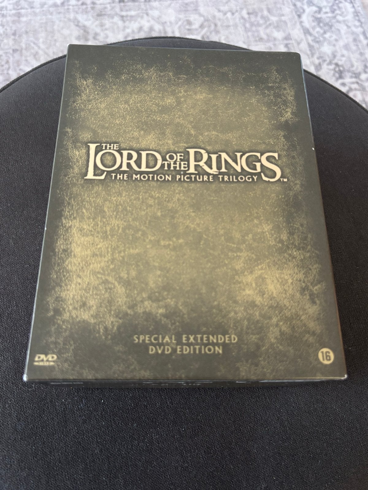 Lord of the Rings: The Motion Picture Trilogy (Extended), Cd's en Dvd's, Dvd's | Science Fiction en Fantasy, Vanaf 16 jaar, Nederlands