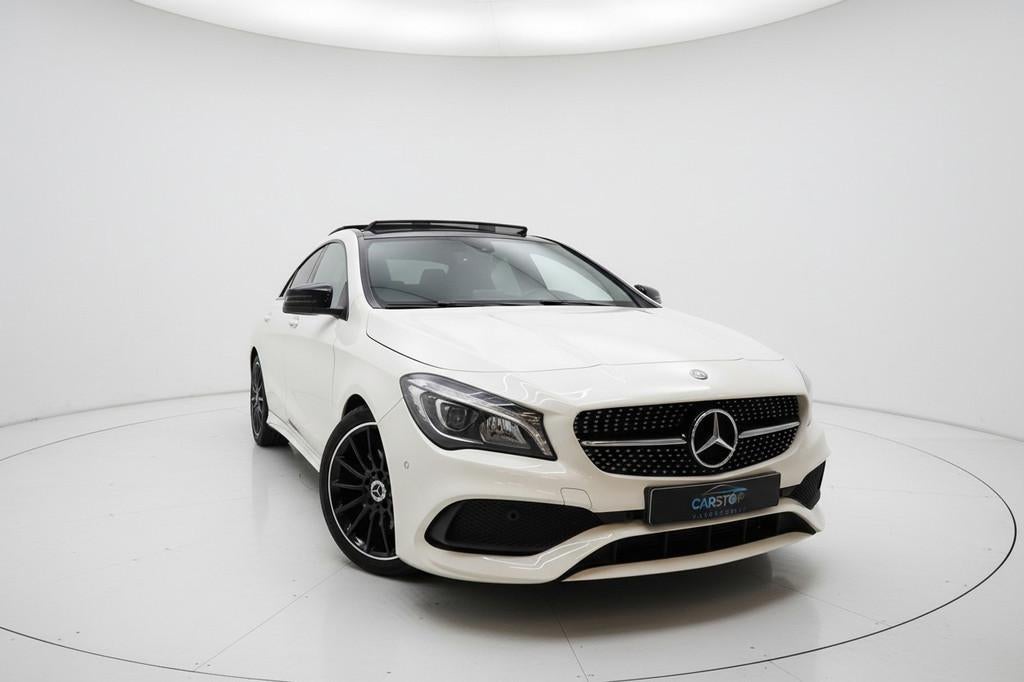 Mercedes-Benz CLA-klasse 180 AMG PANO NIGHT SFEER KEYLESS, Gebruikt, 4 cilinders, 715 kg, 1595 cc