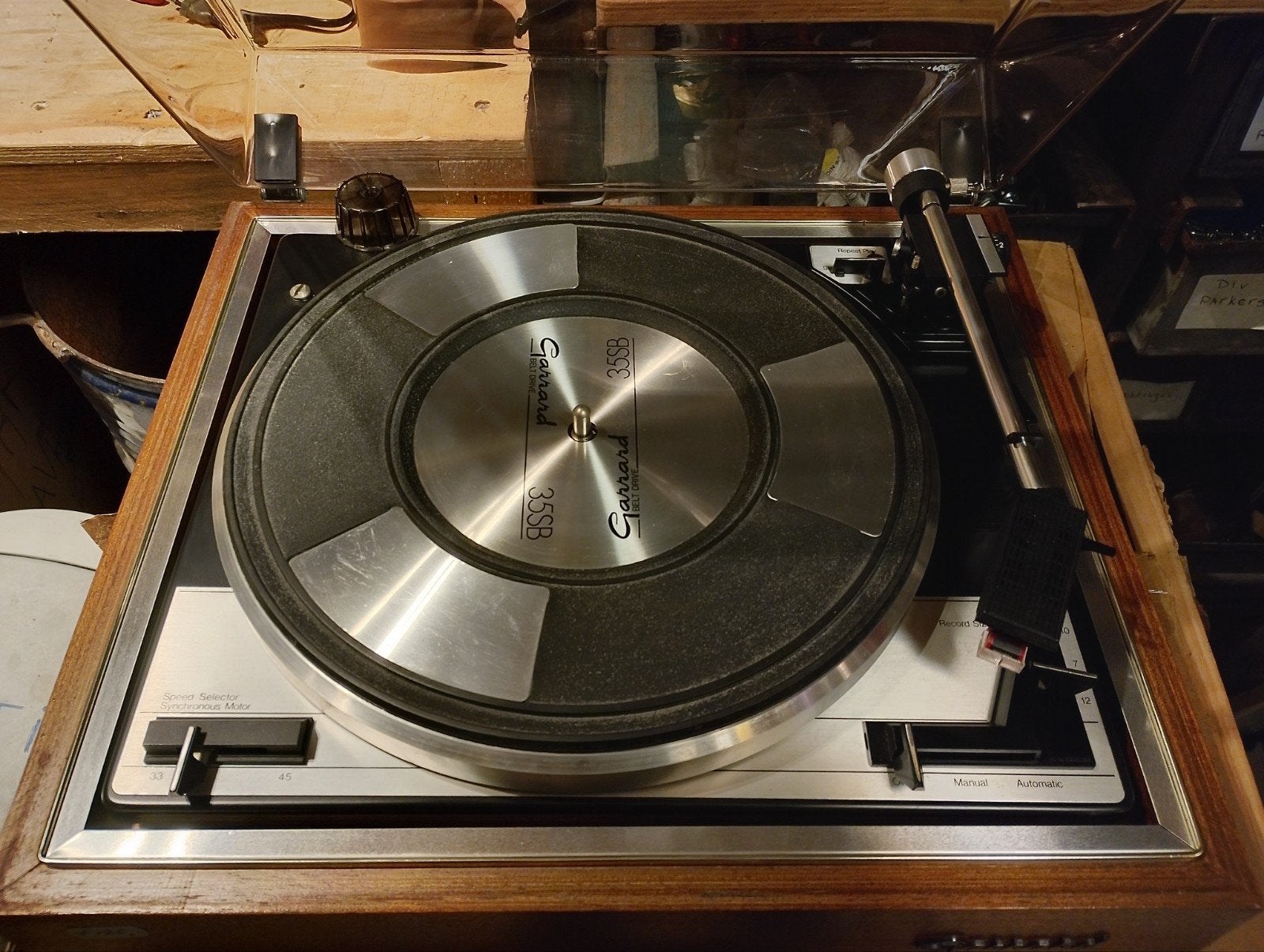Supermooie Garrard 35sb platenspeler, Ophalen of Verzenden, Overige merken