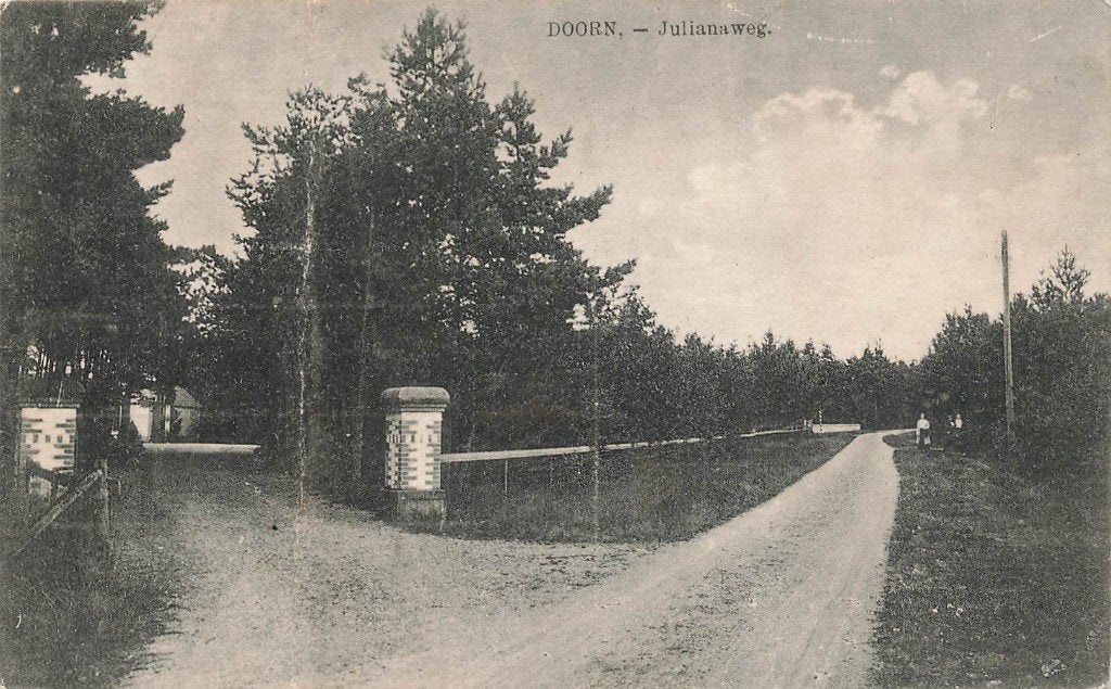 Doorn, Julianaweg  1917, Verzamelen, Ansichtkaarten | Nederland, Ophalen of Verzenden, Voor 1920, Gelopen, Utrecht