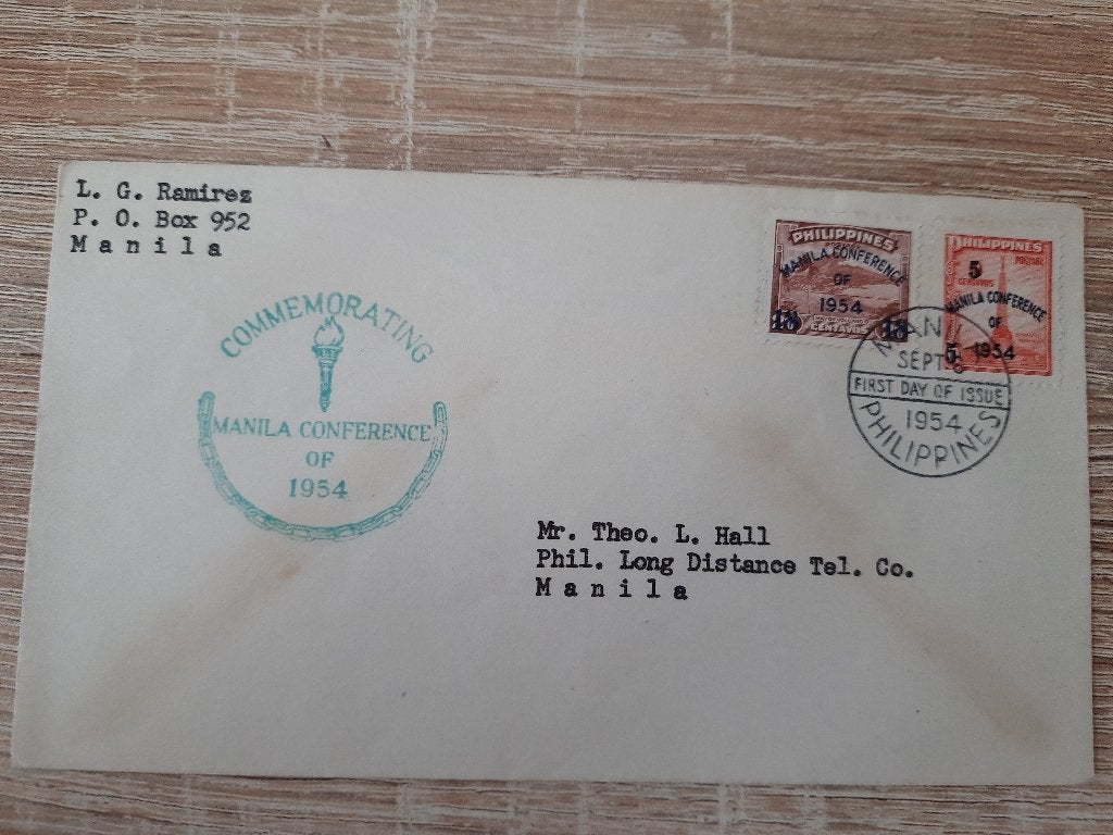 Filipijnen, Verzenden, Gestempeld, Zuidoost-Azië