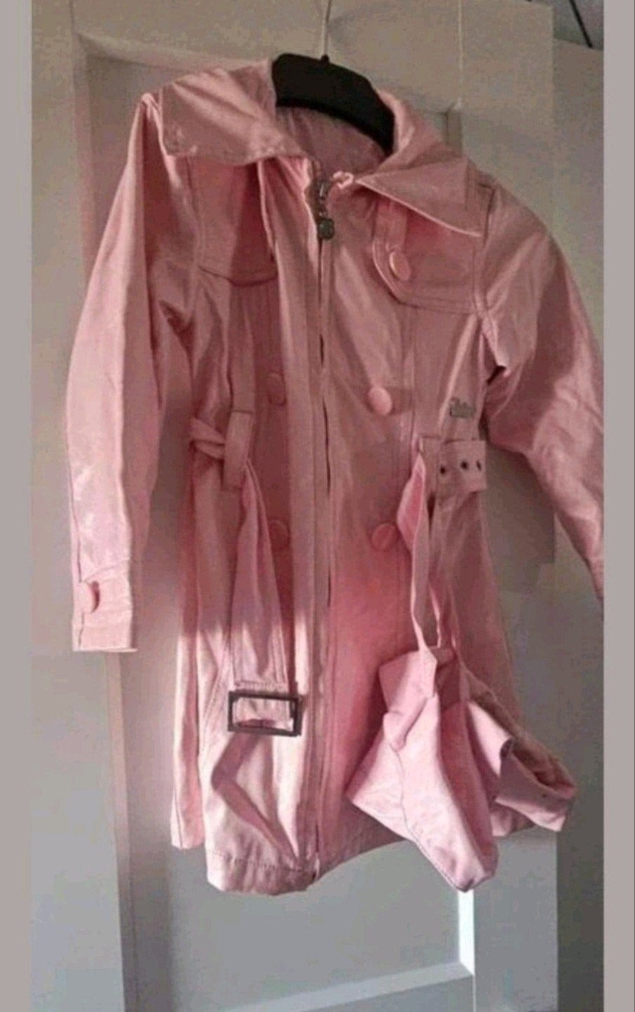 Roze jasje met hoed maat 104, Ophalen of Verzenden, Zo goed als nieuw, Meisje, Jas