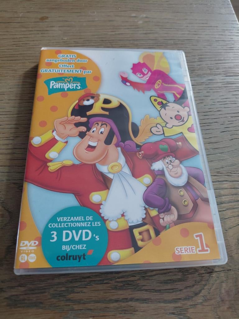 Studio 100 dvd 1 Plop, Piet Piraat, Mega Mindy, Blumba., Avontuur, Gebruikt, Alle leeftijden, Ophalen of Verzenden
