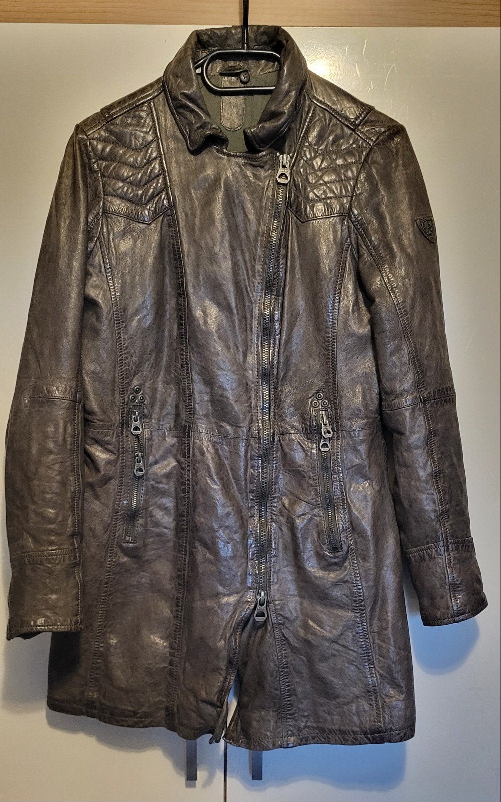 Gipsy leren jas dames, maat S, zo goed als nieuw, Gipsy, Ophalen of Verzenden, Zo goed als nieuw, Maat 36 (S)
