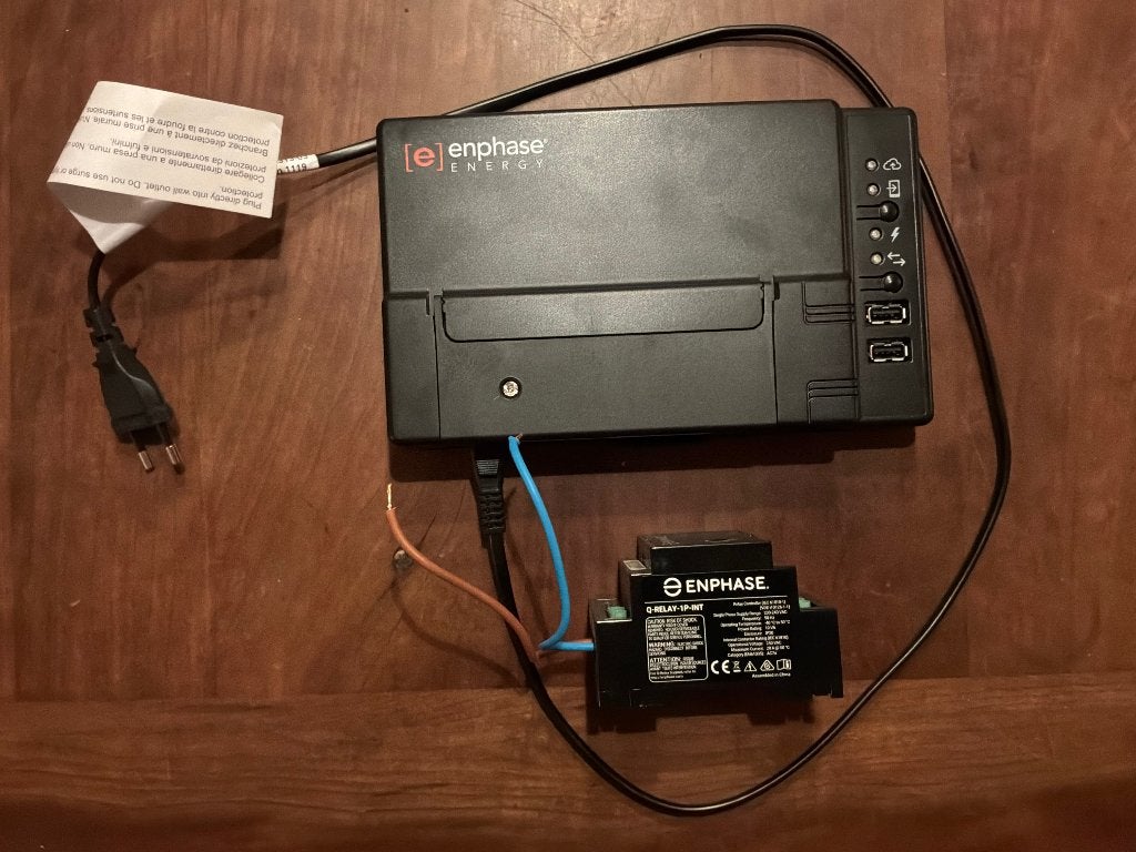 Enphase IQ envoy-s met Q-relay 1P int, Ophalen of Verzenden, Gebruikt, Enphase, Overige typen