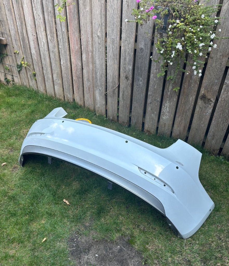 Tesla model 3 (2019) achterbumper wit - gebruikt, Ophalen, Gebruikt, Overige automerken, Achter