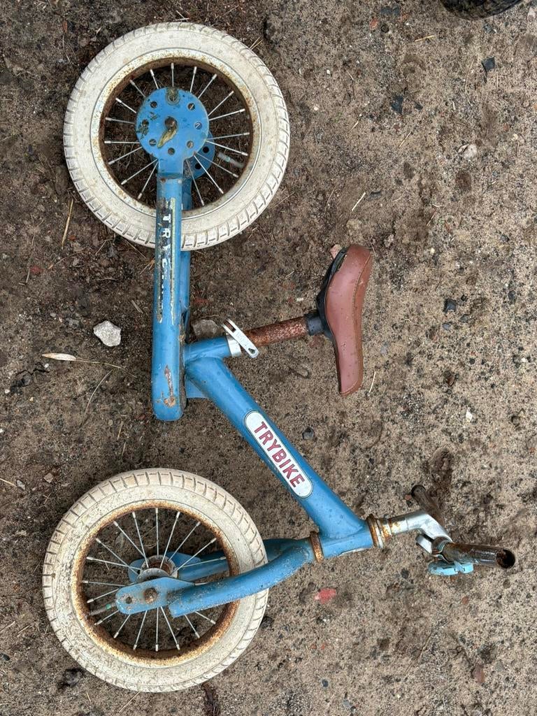 Te koop loop fiets voor de handige vader, Ophalen, Zo goed als nieuw, Minder dan 16 inch