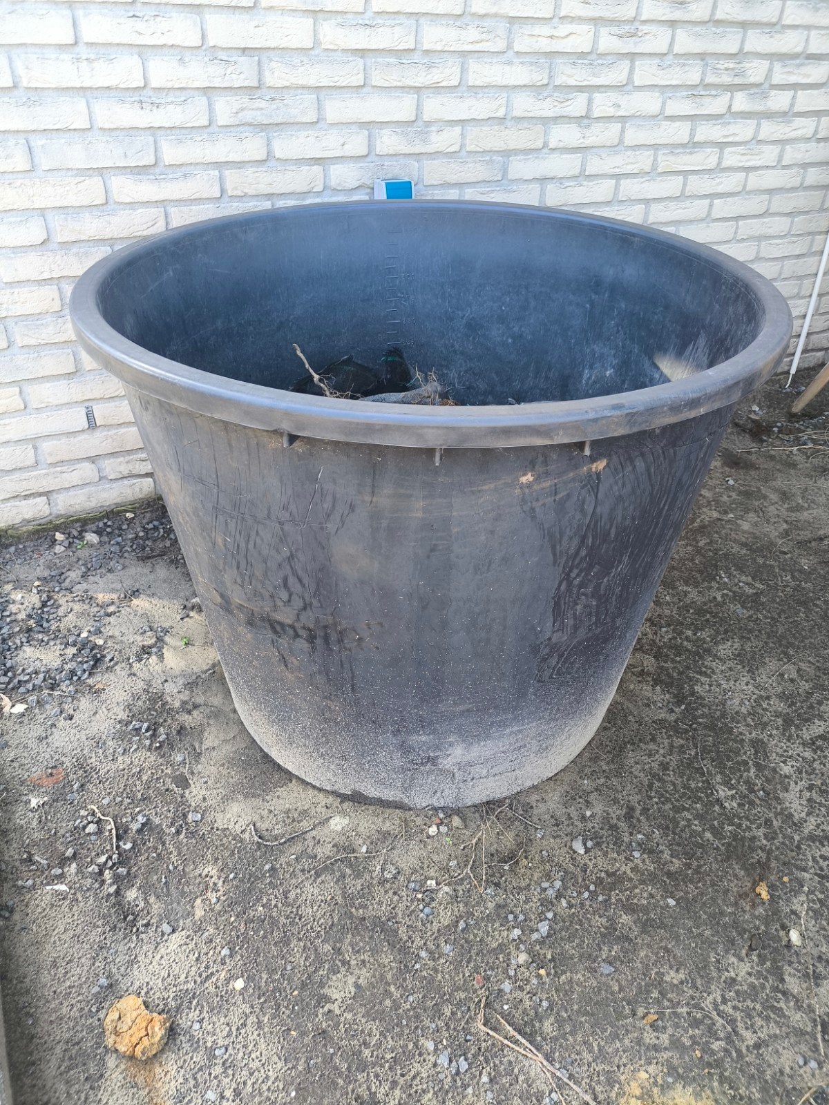Boomkuip 350 liter, Ophalen, Kunststof, Gebruikt, Rond