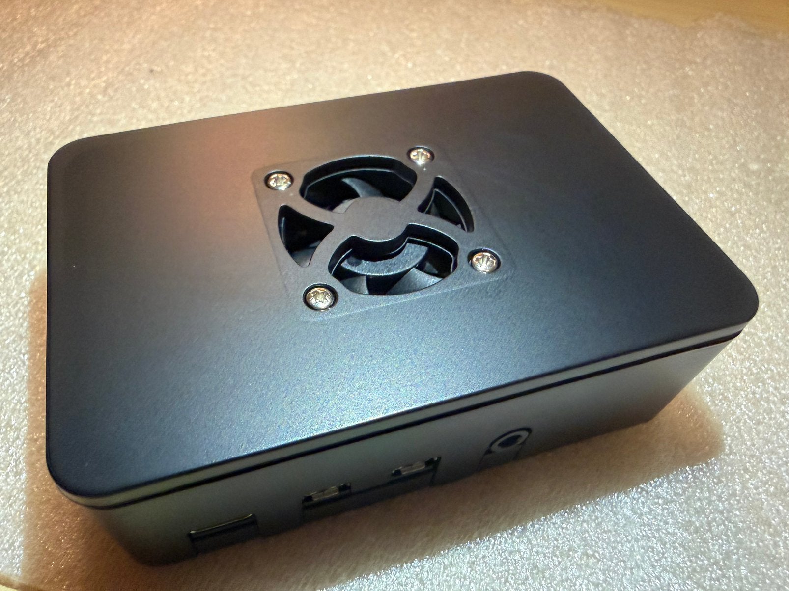 Raspberry Pi 4 4GB set met fan, SD en voeding, Ophalen of Verzenden, Zo goed als nieuw