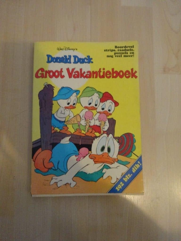Donald Duck groot vakantieboek 1980, Eén stripboek, Ophalen of Verzenden, Zo goed als nieuw